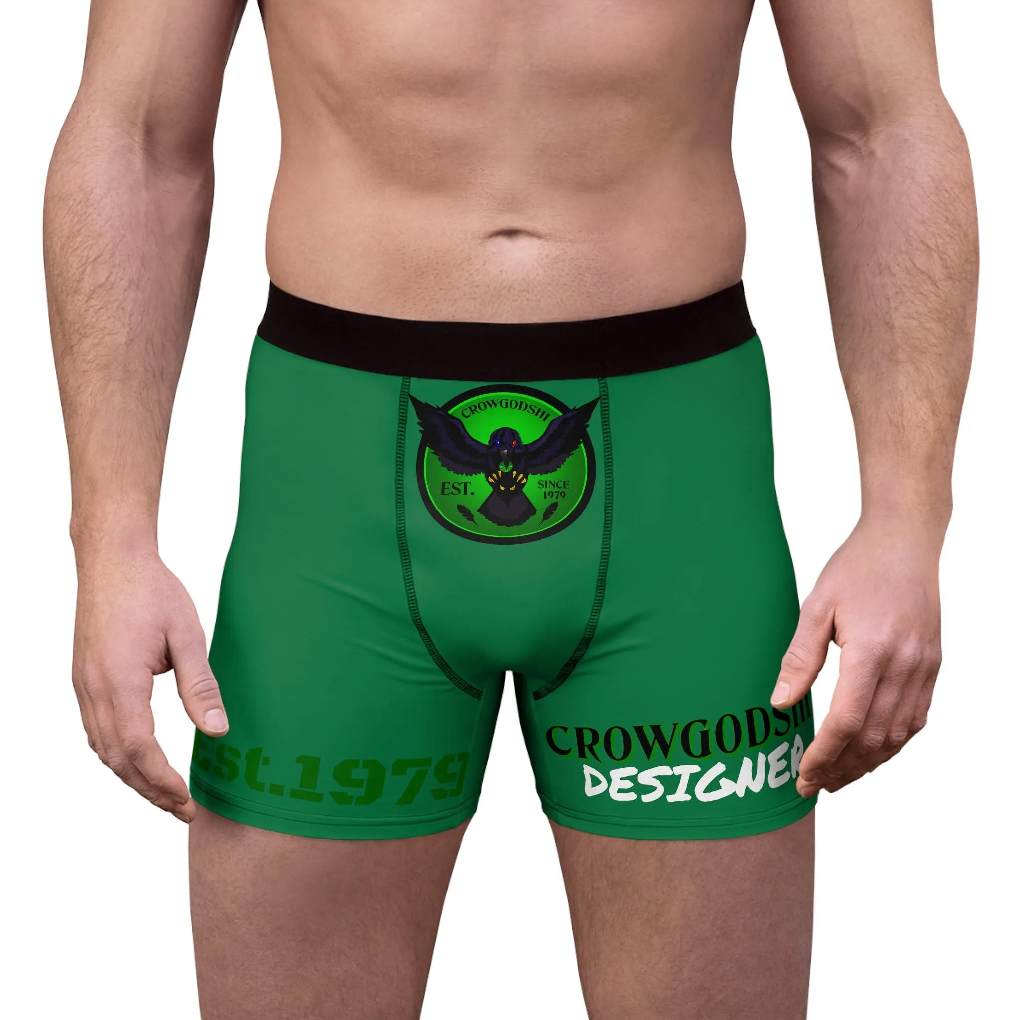 Men's Green CD Est.1979 Boxer Briefs