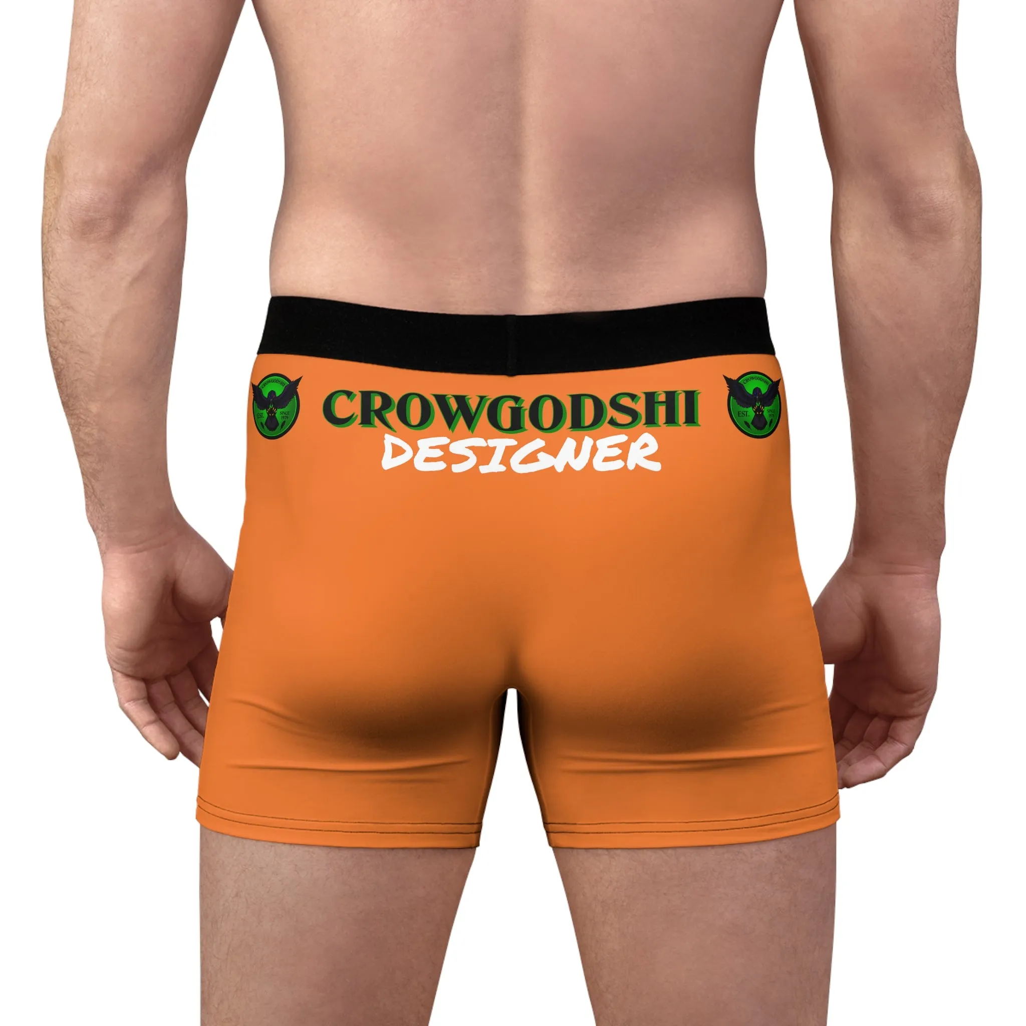 Men's Light Orange CD Est.1979 Boxer Briefs