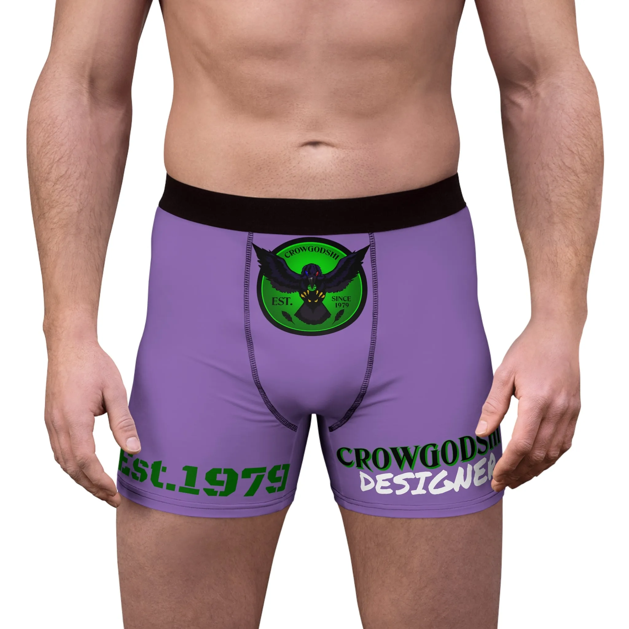 Men's Light Purple CD Est.1979 Boxer Briefs