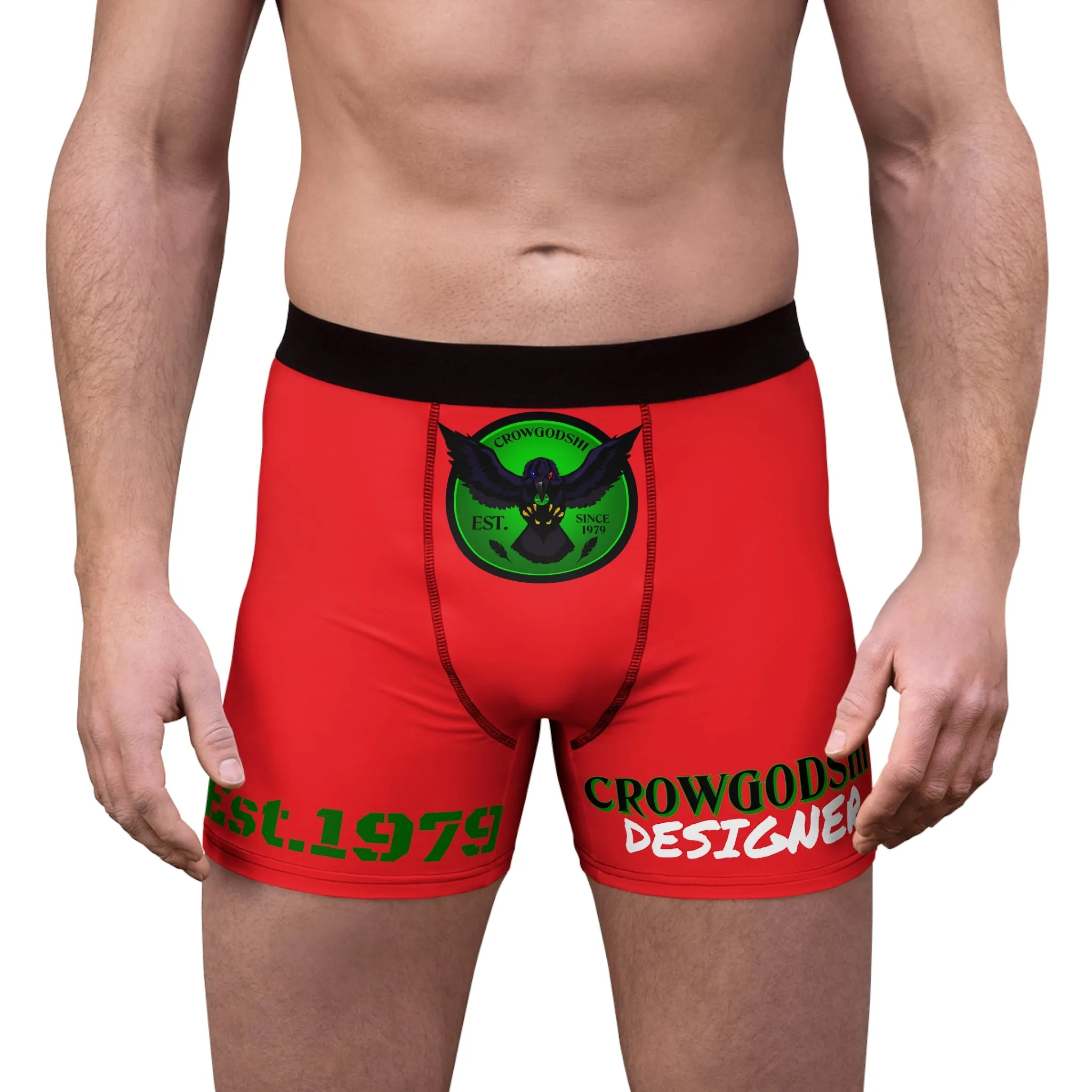 Men's Light Red CD Est.1979 Boxer Briefs