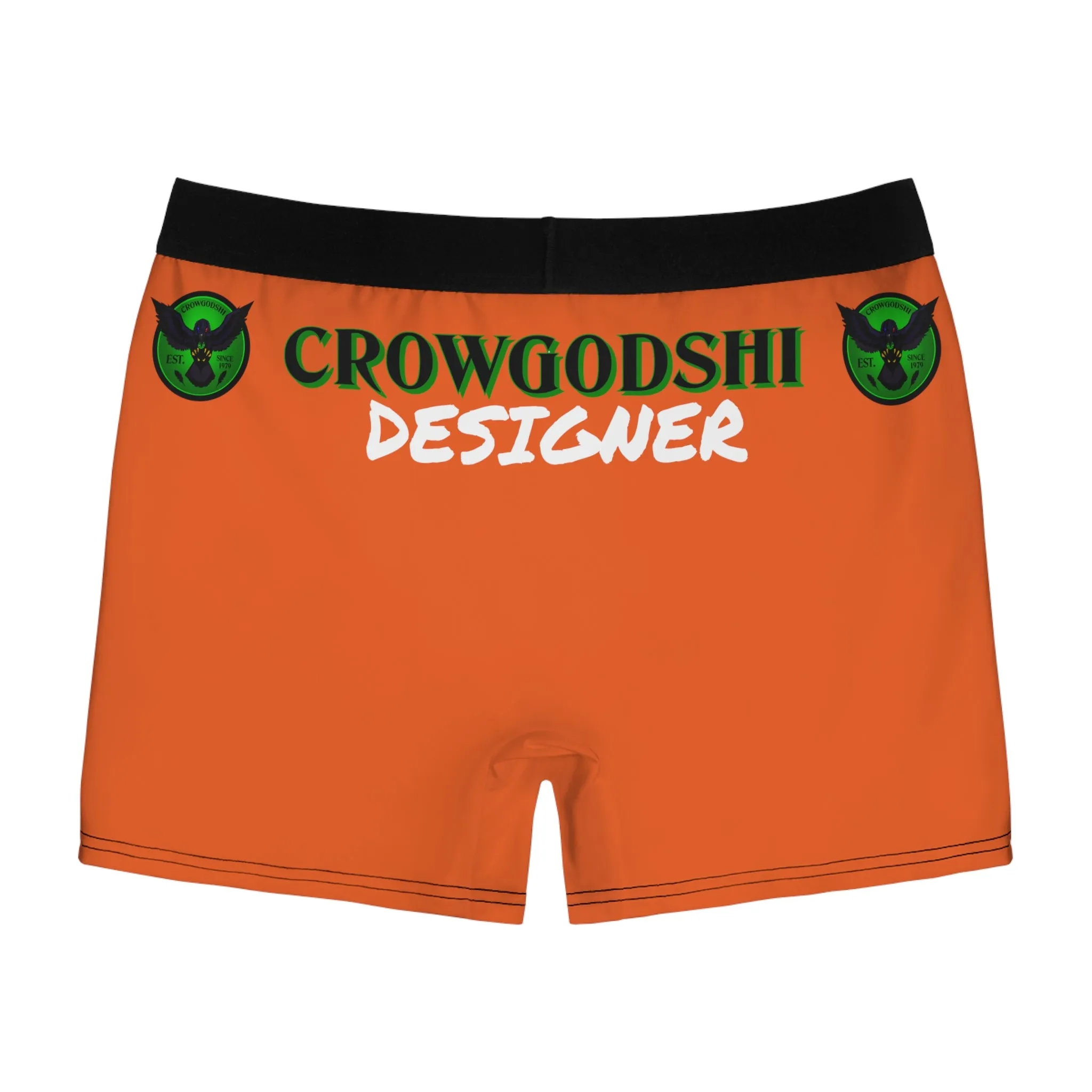 Men's Orange CD Est.1979 Boxer Briefs