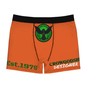 Men's Orange CD Est.1979 Boxer Briefs