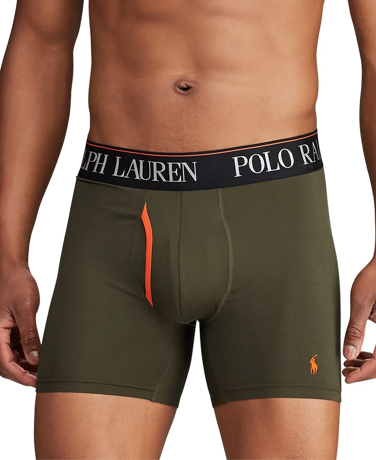 Men's set of 3 pieces. 4-D Flex Cool Polo Ralph Lauren Microfiber Boxer Briefs