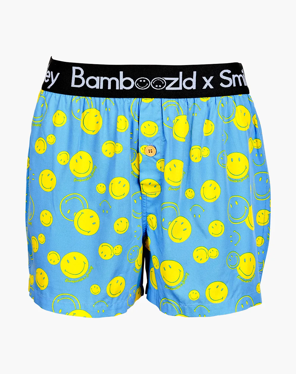 MENS SMILEY SUNSHINE BAMBOO BOXER SHORT