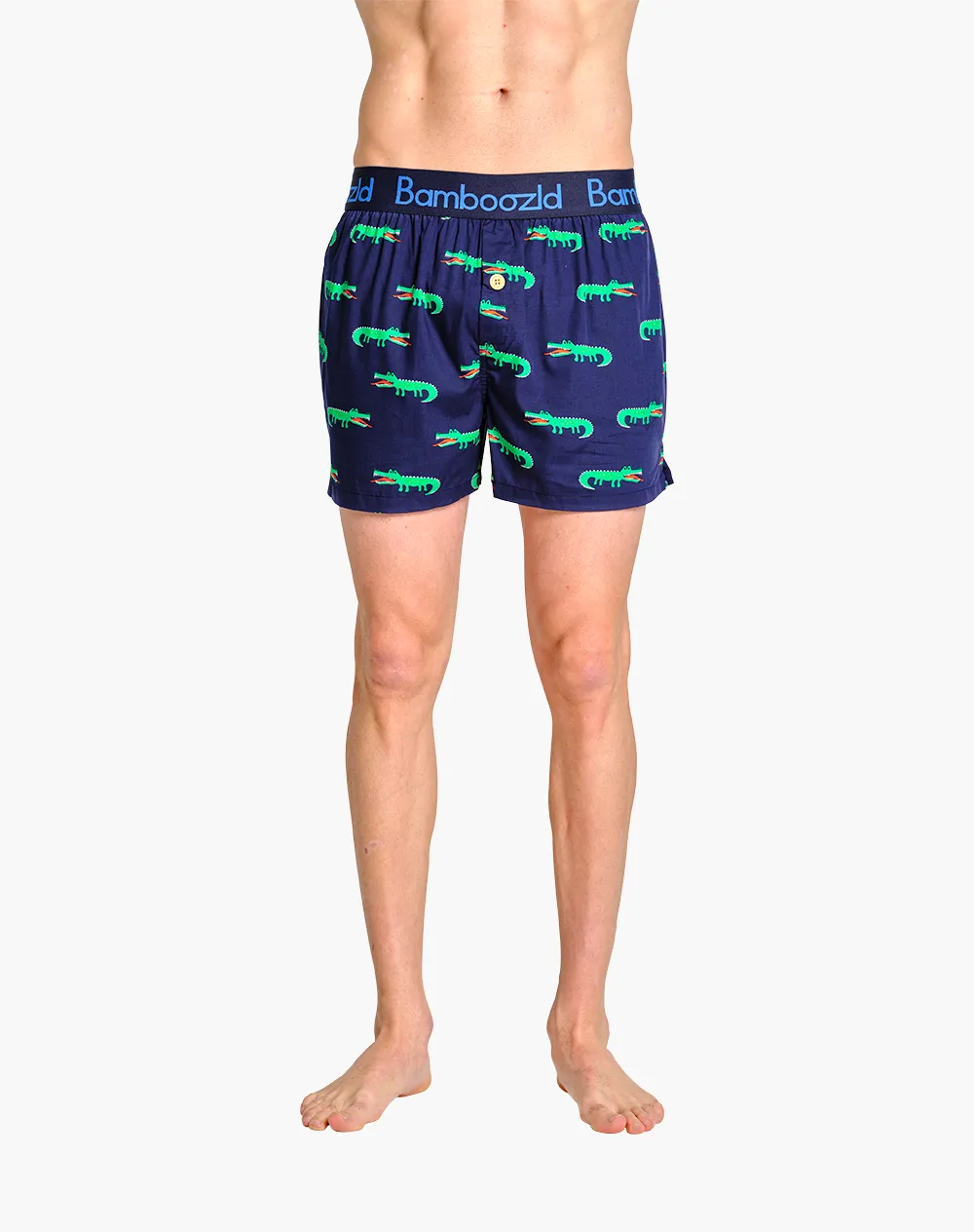 MENS SNAP BAMBOO BOXER SHORT