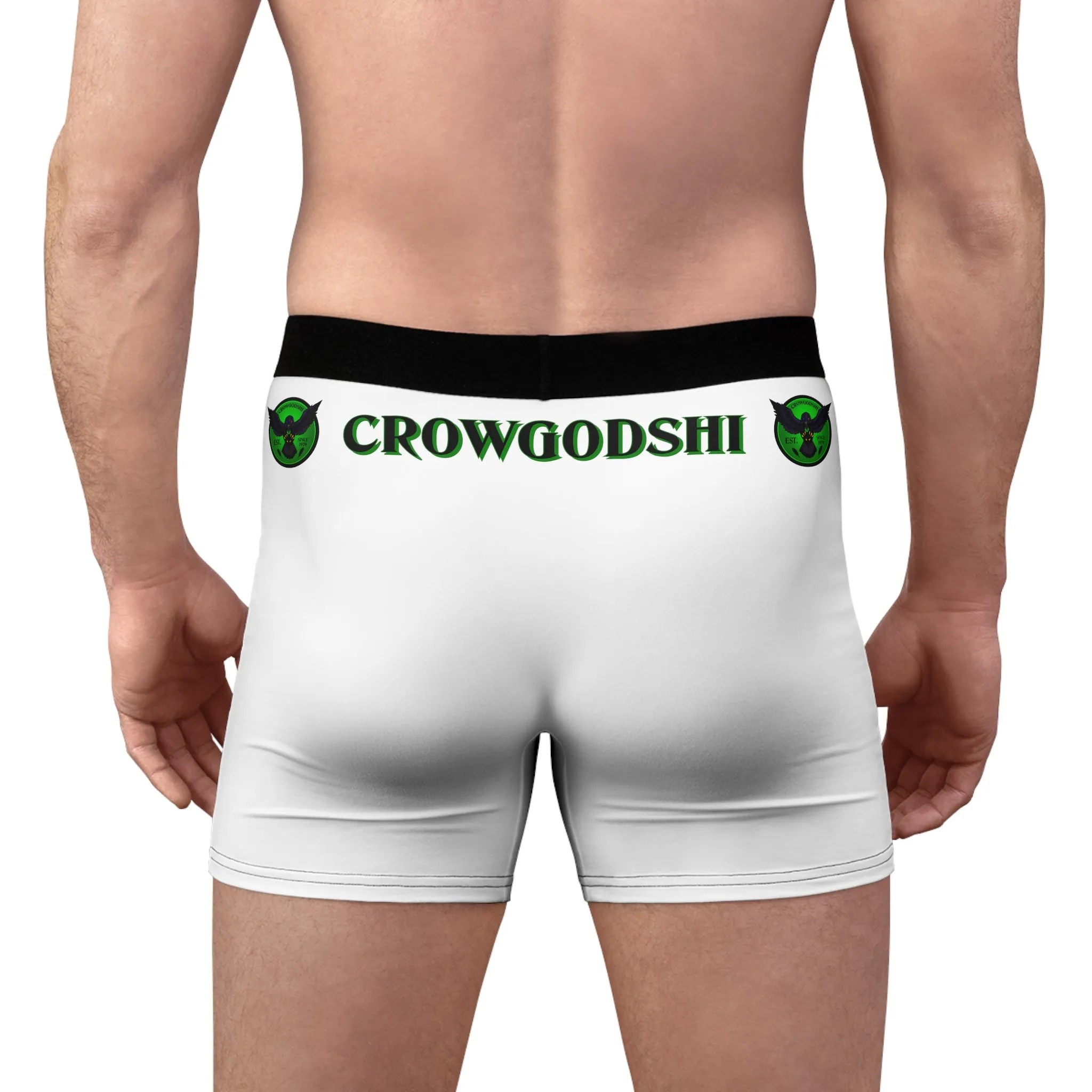 Men's White CD Est.1979 Boxer Briefs