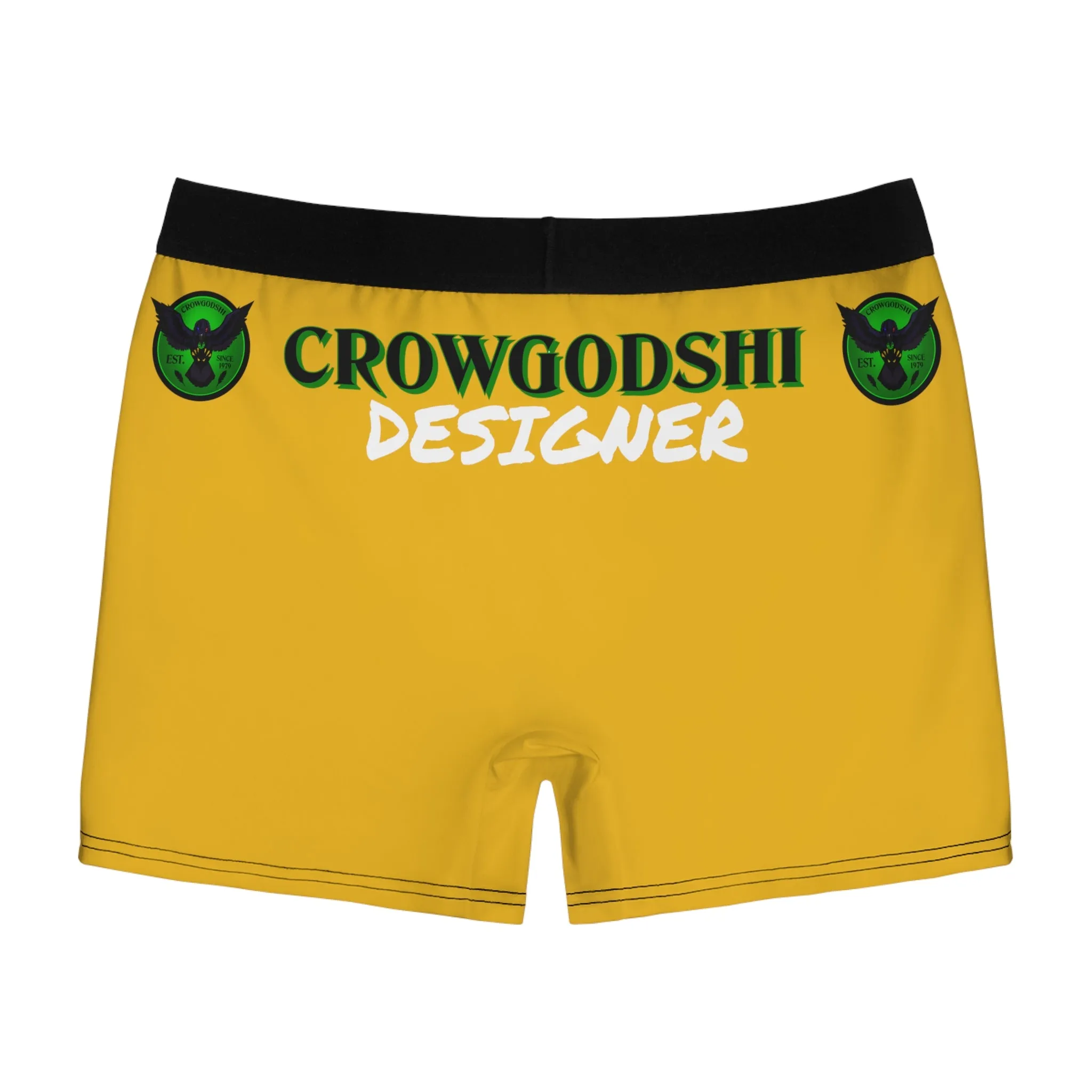 Men's Yellow CD Est.1979 Boxer Briefs