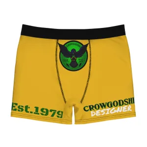 Men's Yellow CD Est.1979 Boxer Briefs