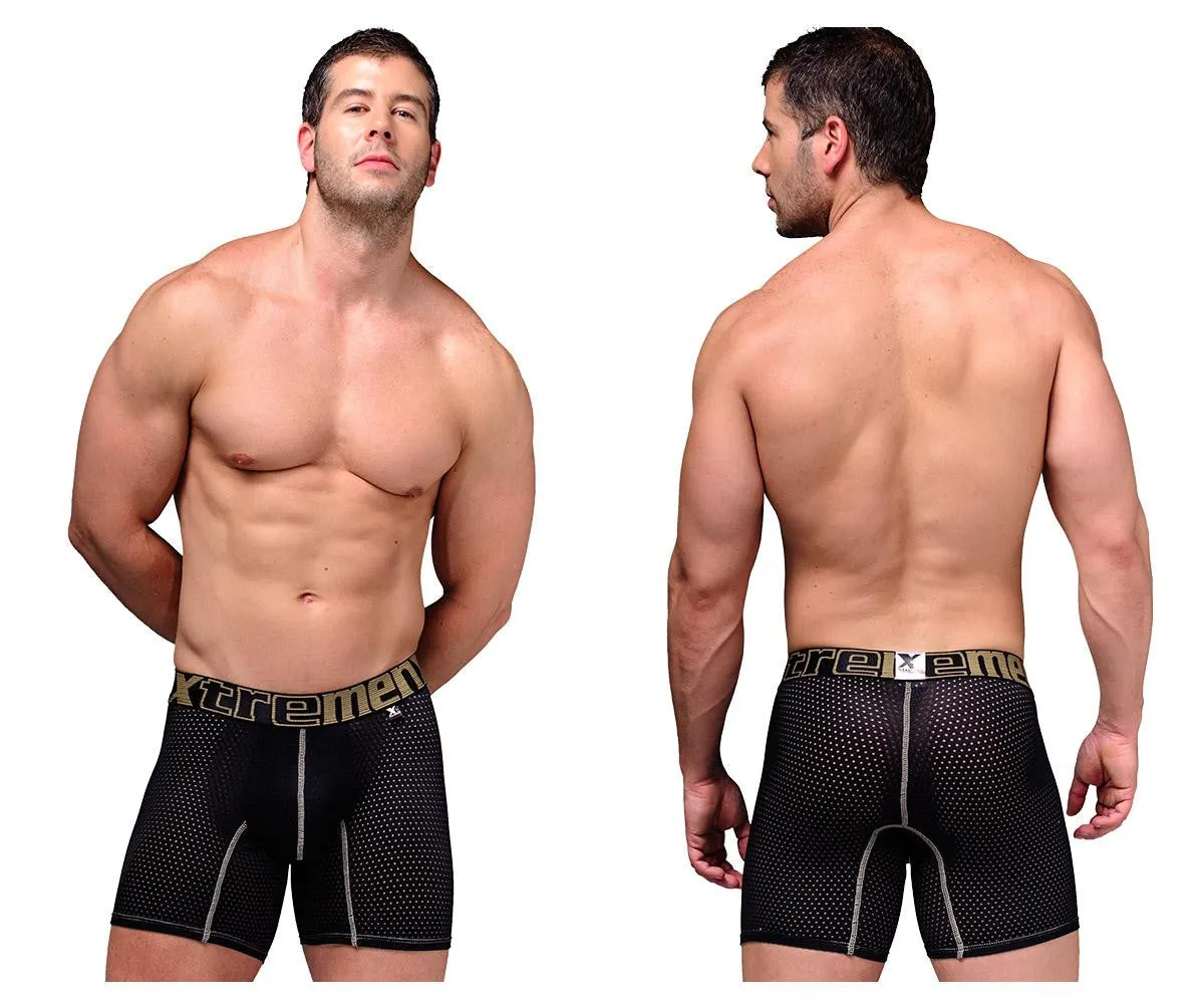 Microfiber Mesh Boxer Briefs