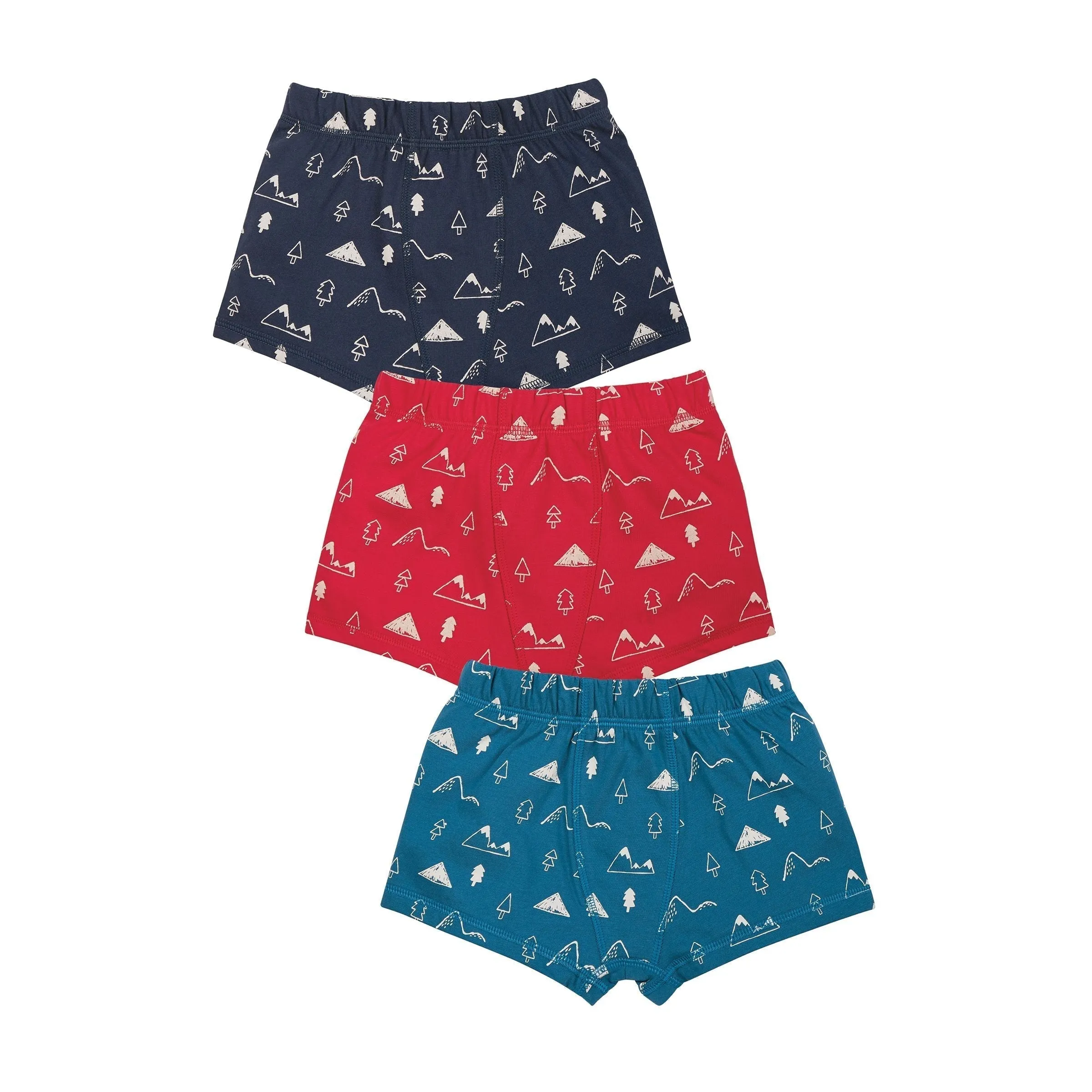 Mountain Multi Sean Printed Boxer Shorts, 3-pack - 1 Left Size 18-24 months