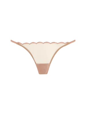 Muse by Coco de Mer Amara Thong in Cacao