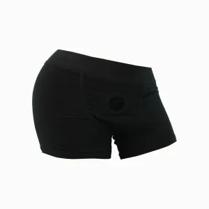 PackerGear Black Boxer Brief Harness