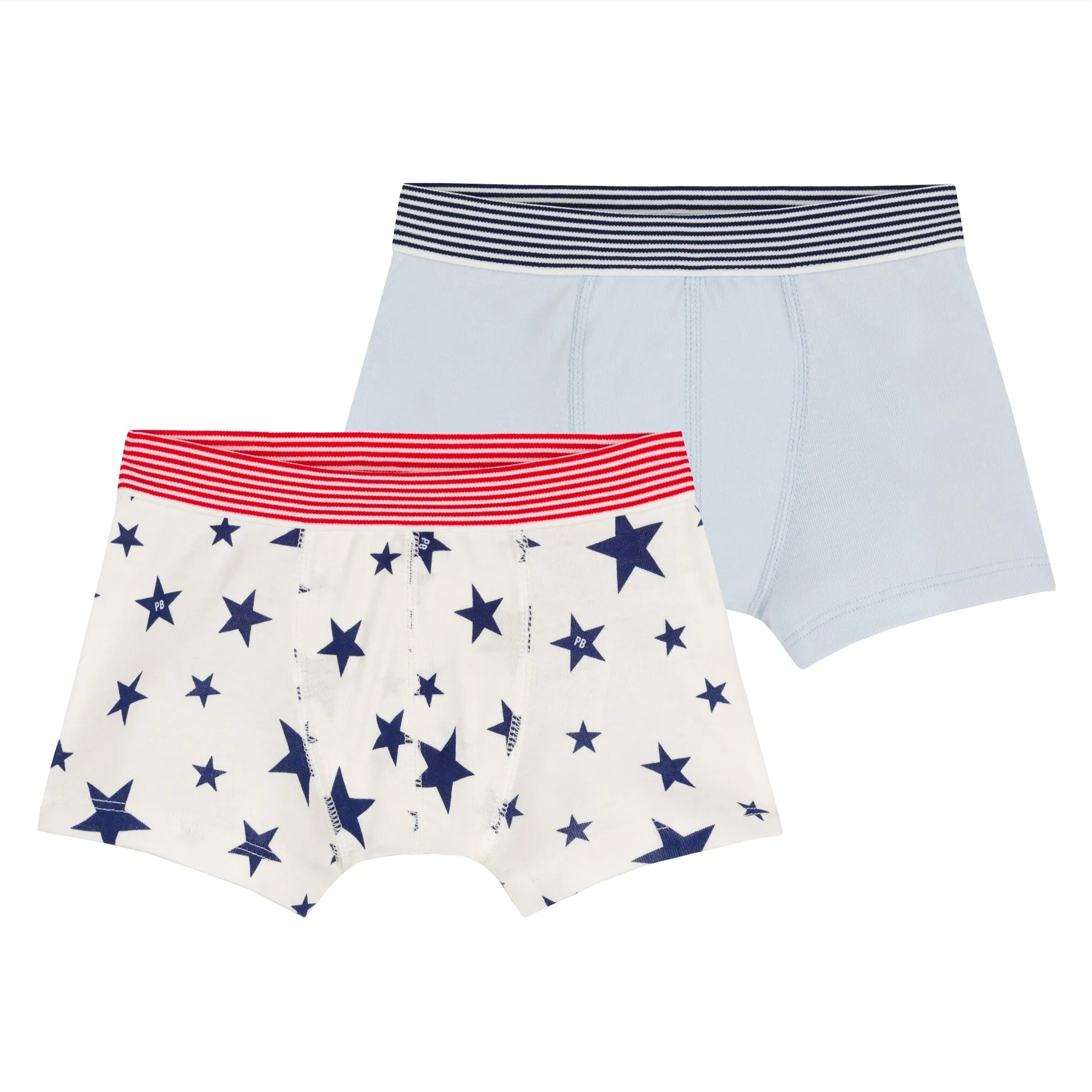 Petit Bateau Star Print Boxer 2 Pack