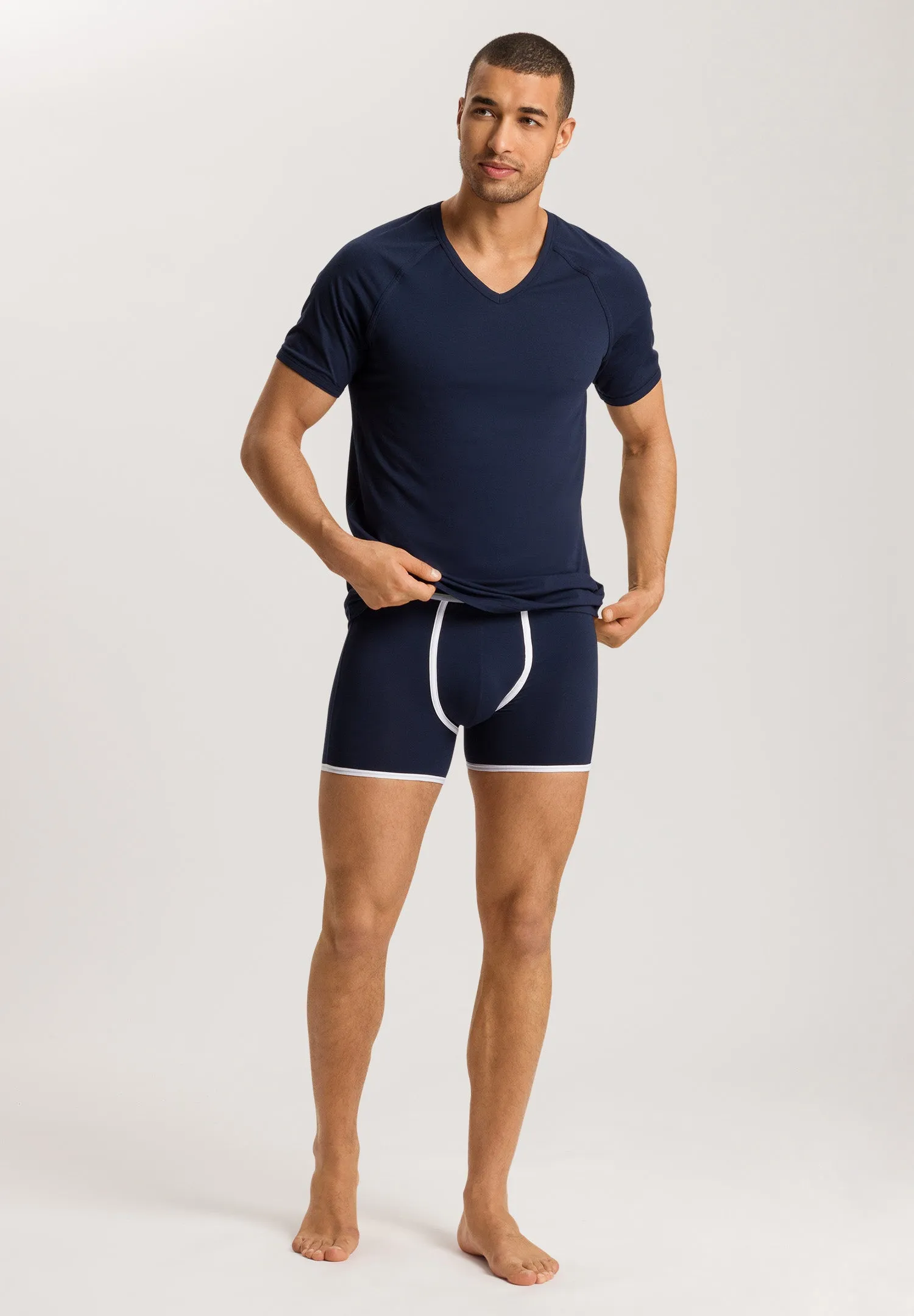 Pierre Boxer Briefs | Deep Navy 73211-1610