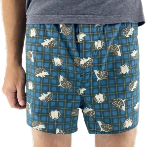 PRICKLY PLAID BOXERS