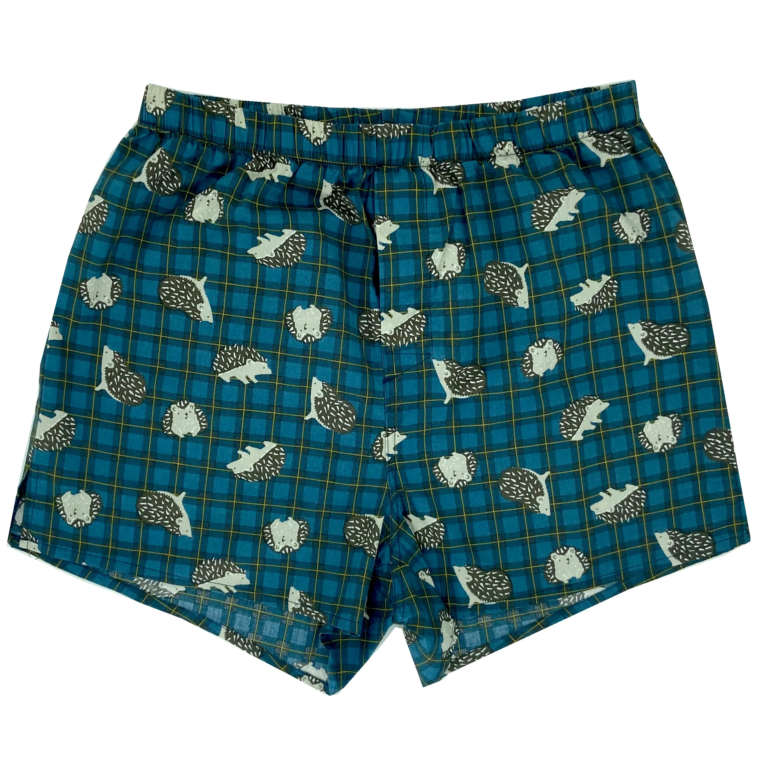 PRICKLY PLAID BOXERS