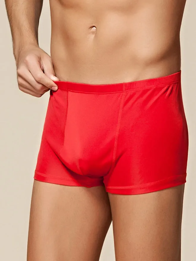 Silk Knitted Men‘s Soft Comfy Boxers Underwear