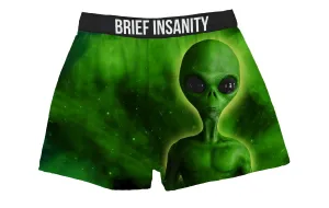 Space Alien Boxer Shorts