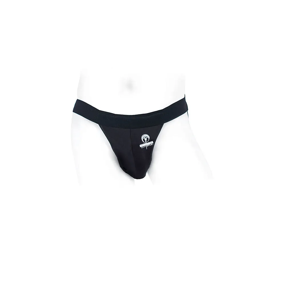 SpareParts Pete Freestyle Nylon Packing Jock Black Size M