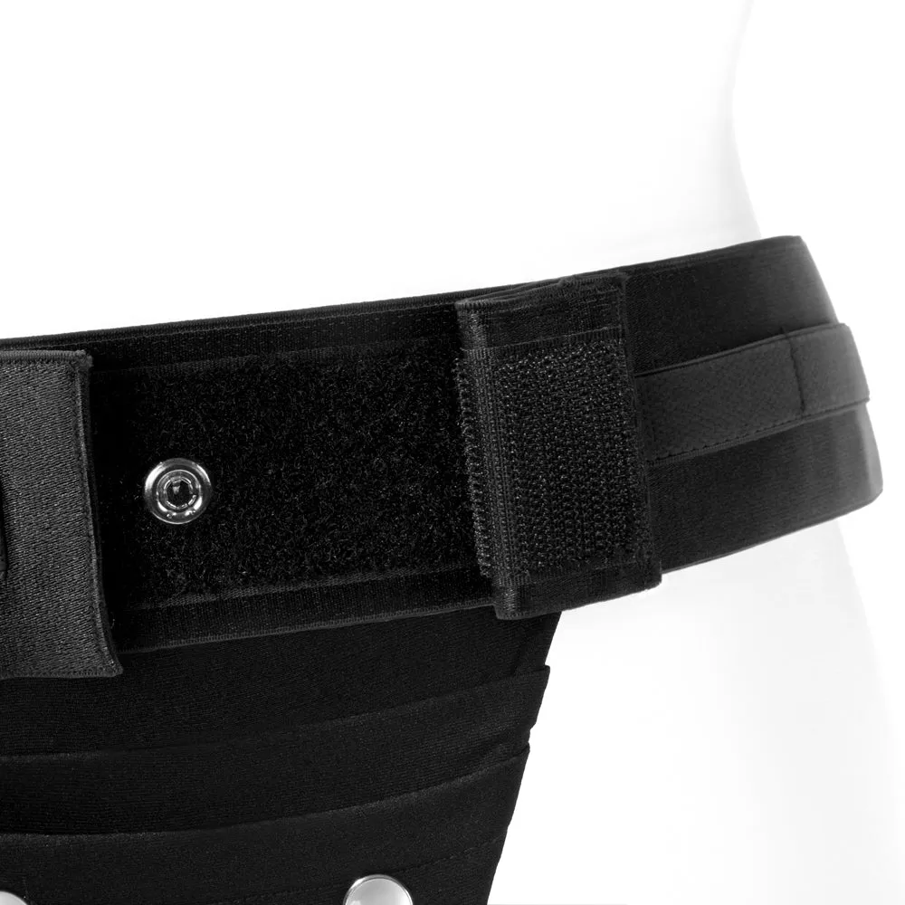 SpareParts Theo Cover Underwear Harness Black (Single Strap) Size A Nylon