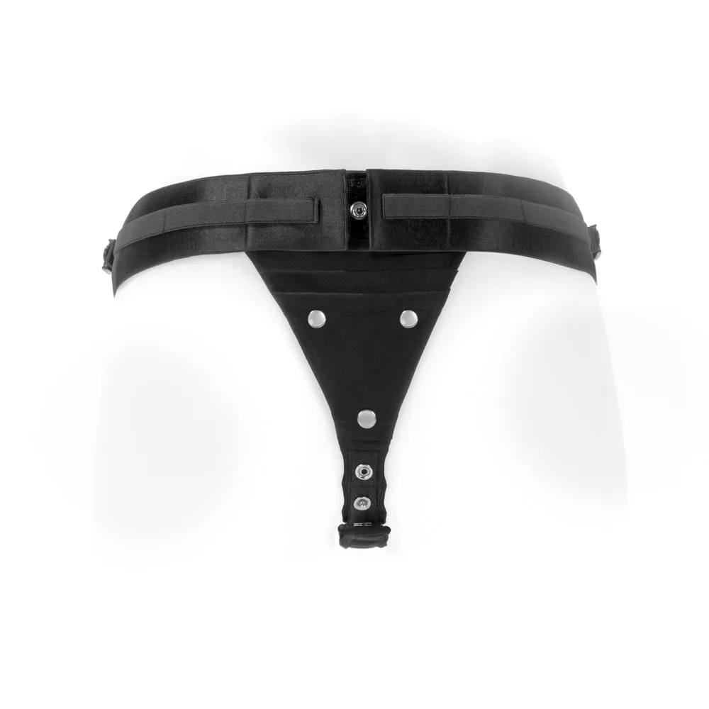 SpareParts Theo Cover Underwear Harness Black (Single Strap) Size A Nylon