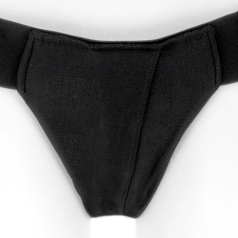 SpareParts Theo Cover Underwear Harness Black (Single Strap) Size B Nylon