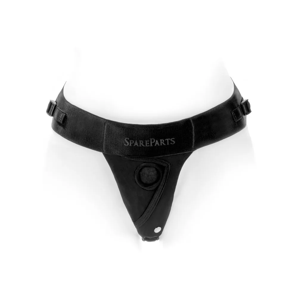 SpareParts Theo Cover Underwear Harness Black (Single Strap) Size B Nylon