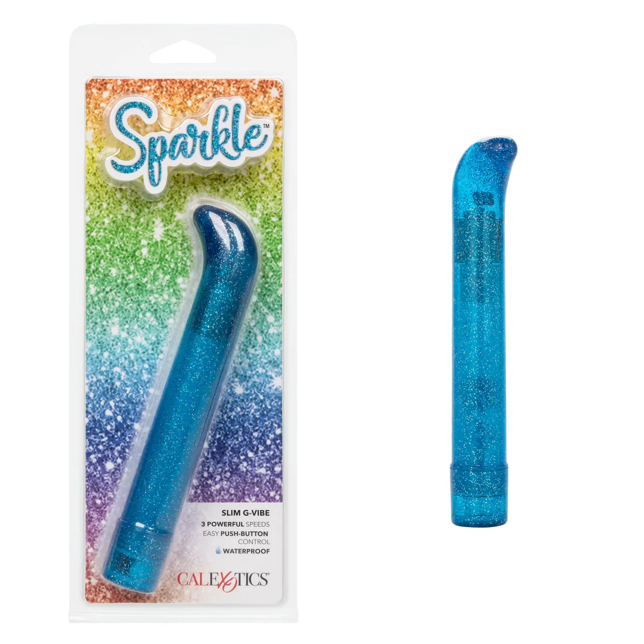 Sparkle Slim G-Vibe - Blue