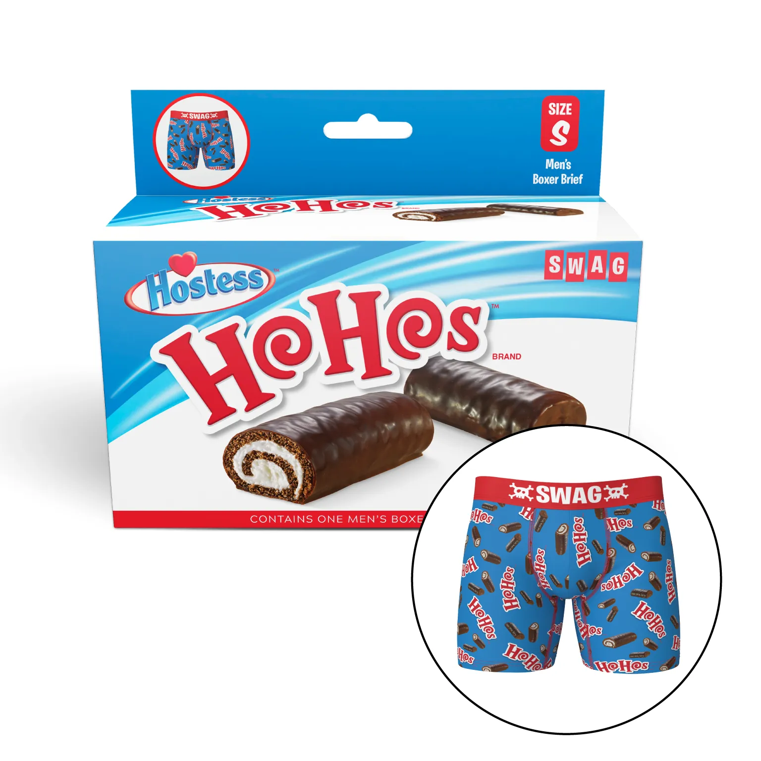 SWAG - Hostess Ho Hos Boxers (in box)