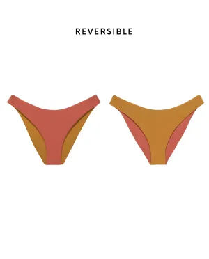 The Reversible Cheeky Brief. -- Sunset and Coral