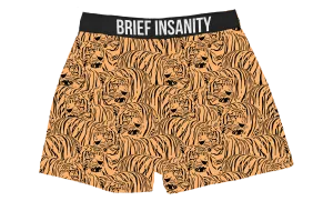 Tiger Pattern Boxer Shorts