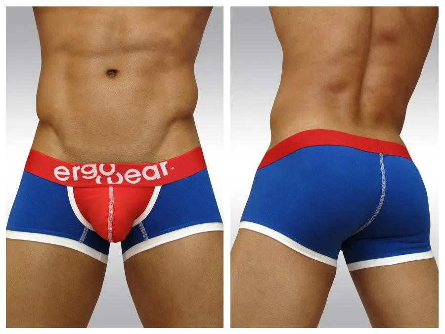 Trio Boxer Blue-Red