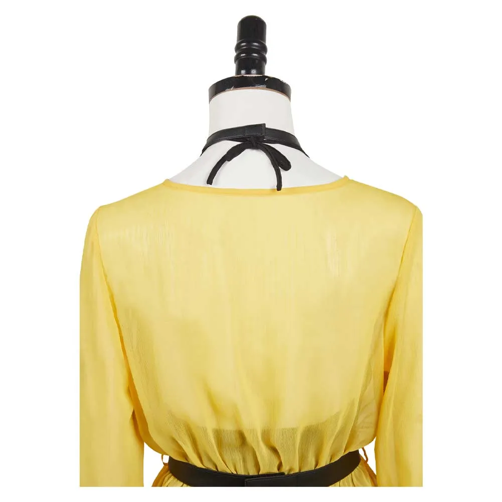 Watchmen Chapter I (2024) Silk Spectre Women Yellow Outfit Party Carnival Halloween Cosplay Costume