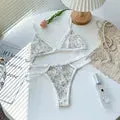 Women Lace Bra Sets Seamless Underwear Backless Vest Sexy Bralette Lingerie Ultrathin Bra & Brief Sets Female