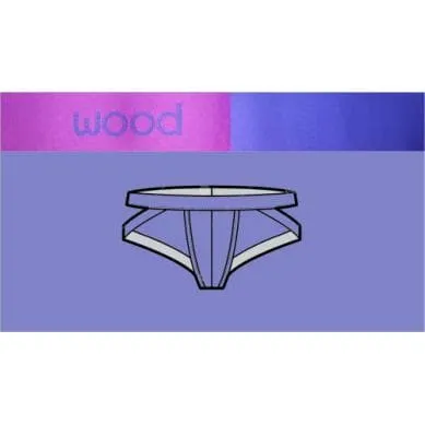 Wood Men's Jock Light Purple