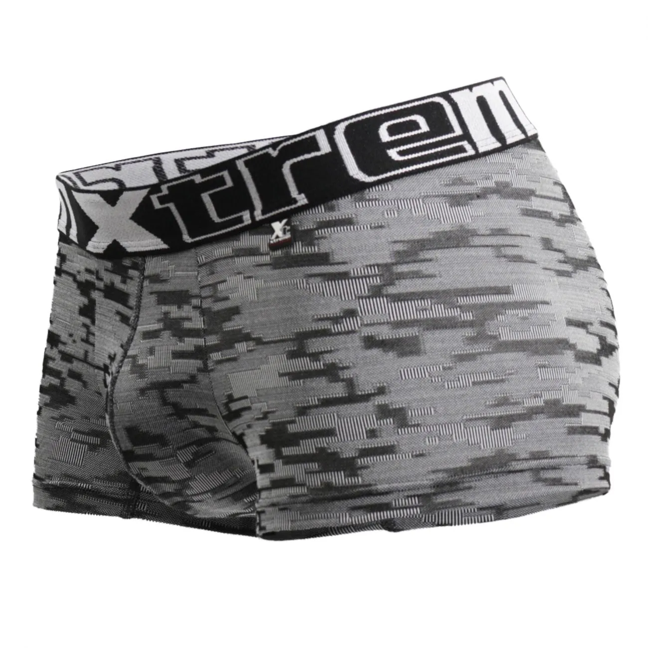 Xtremen 51443C Jacquard Camouflage Boxer Briefs Color Black