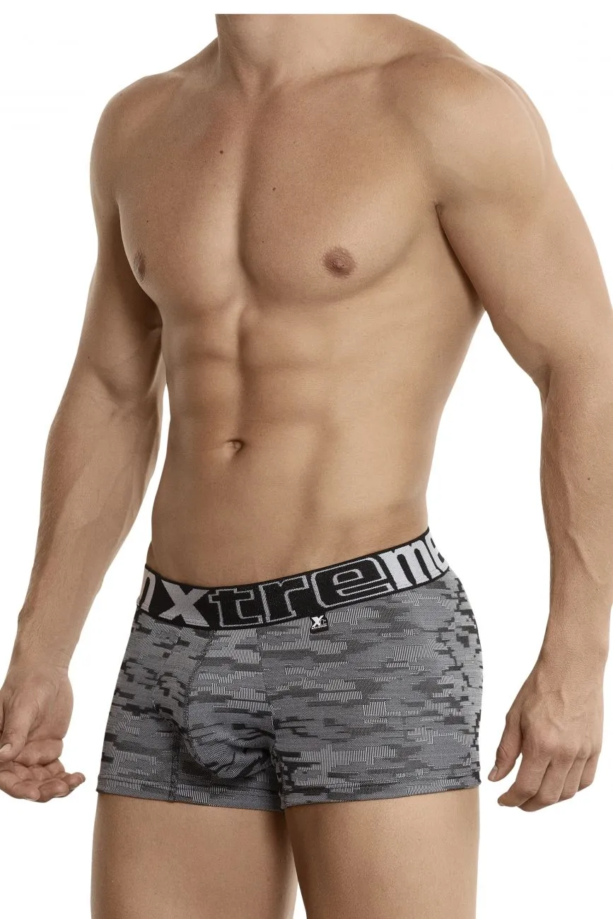 Xtremen 51443C Jacquard Camouflage Boxer Briefs Color Black